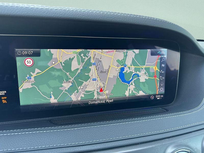 Mercedes-Benz Třídy S AMG paket 400d L 4MATIC - fotka 21 z 24