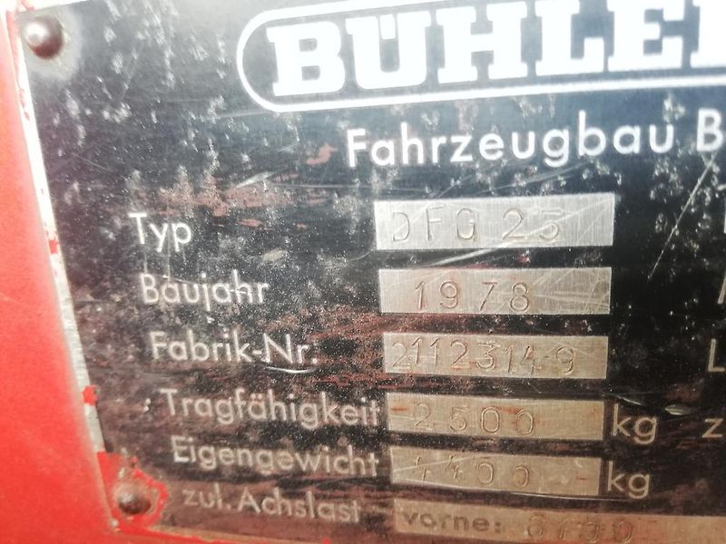 Vysokozdvižný vozík Buhler Mia - fotka 11 z 13