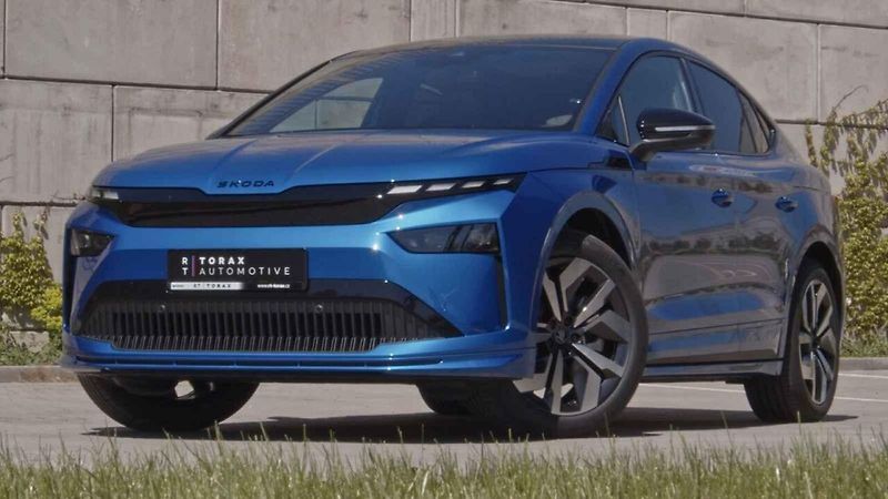 Škoda Enyaq Coupé po faceliftu.