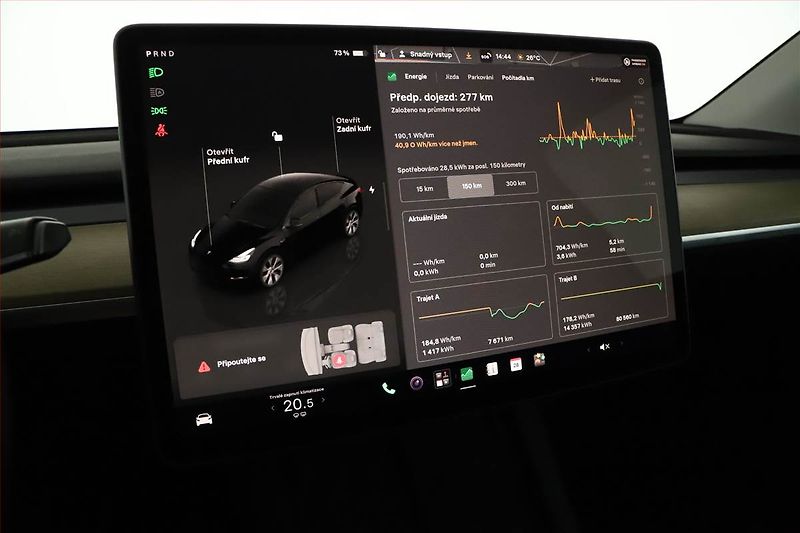 Tesla Model Y (2023) Long Range AWD 79kWh, SoH 92% - fotka 18 z 20