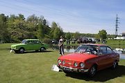 Slavnostní zahájení přehlídky vzácných historických vozidel Automobilové klenoty 2025.