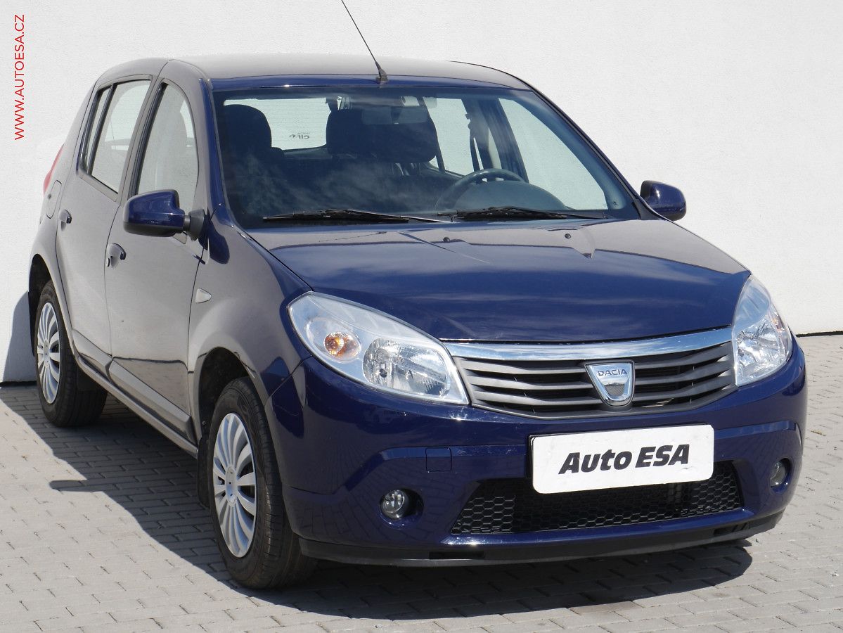 Dacia Sandero 1.2i, 1.maj,ČR, Klima
