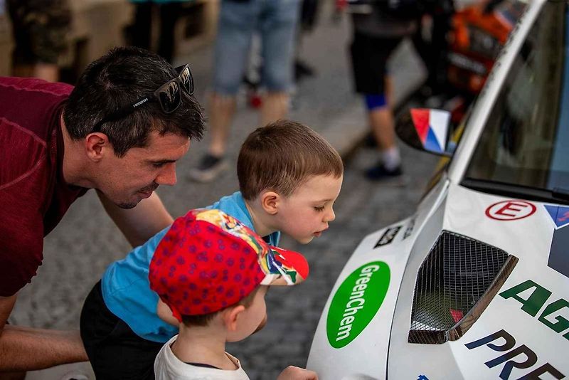 Rallysprintový závod KOWAX Valašská rally, 7. dubna 2024, Nový Jičín.