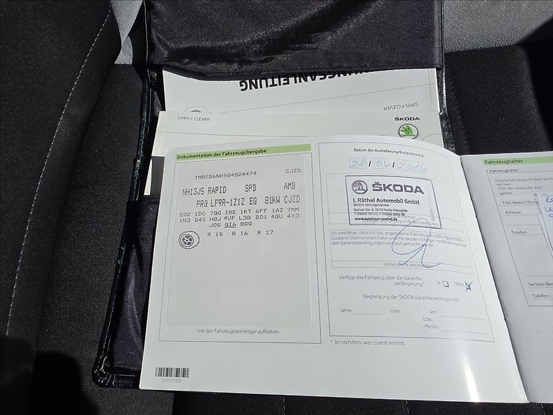 Škoda Rapid 1,2 TSi 81KW Joy TEMPOMAT ALU - fotka 36 z 48