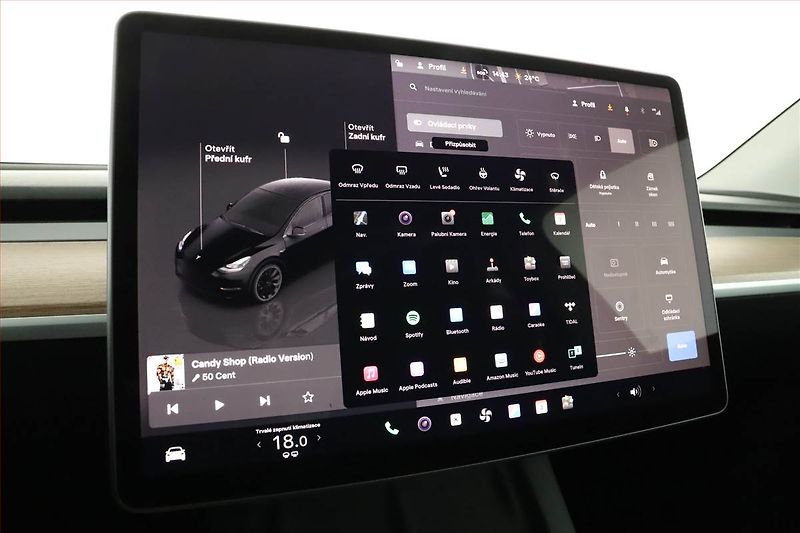 Tesla Model Y (2023) Long Range AWD 79kWh, SoH 91% - fotka 21 z 27