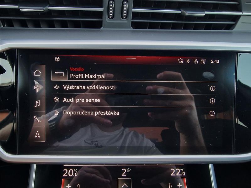 Audi A7 45TFSI S-Tronic Sportback,ČR - fotka 32 z 50