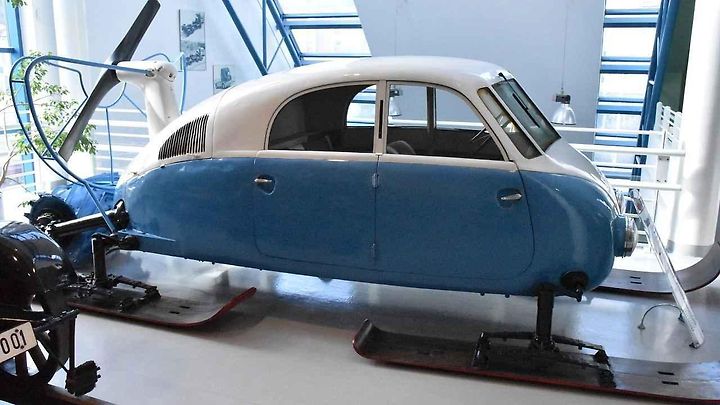 Aerosaně Tatra vznikly pouze jako prototyp