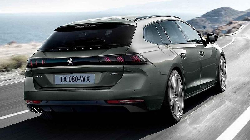 Peugeot 508 SW.