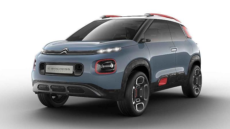 Koncept Citroën C-Aircross.