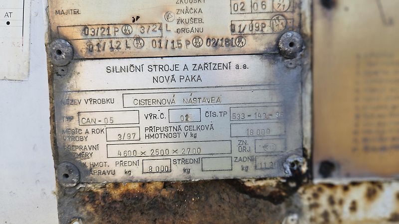 Tatra (1997) 815 T2 4x4 PHM cisterna - fotka 18 z 24