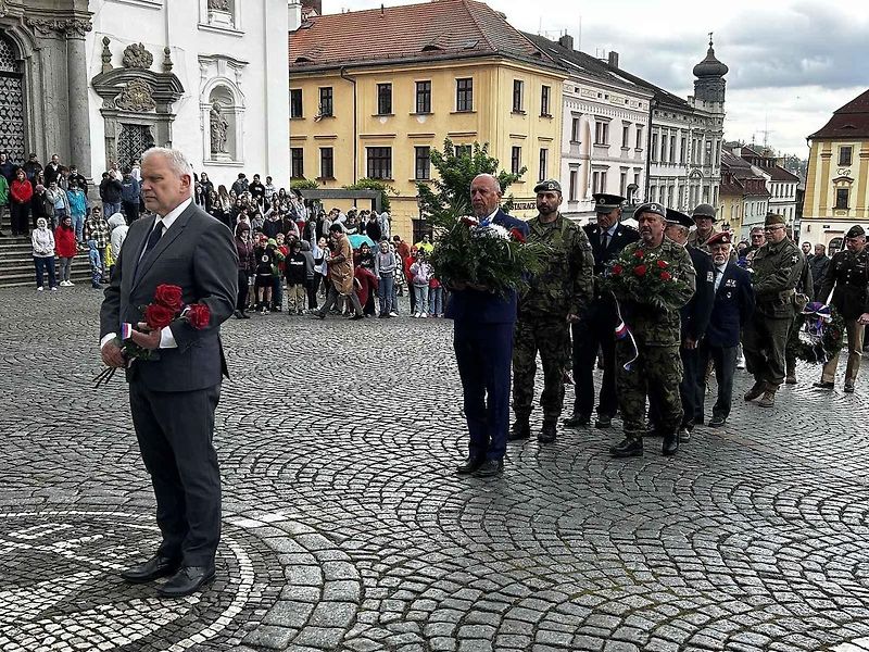 Oslavy osvobození v Klatovech.