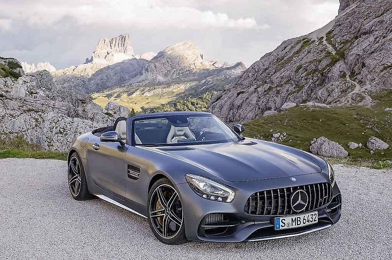 Mercedes-AMG GT C Roadster.