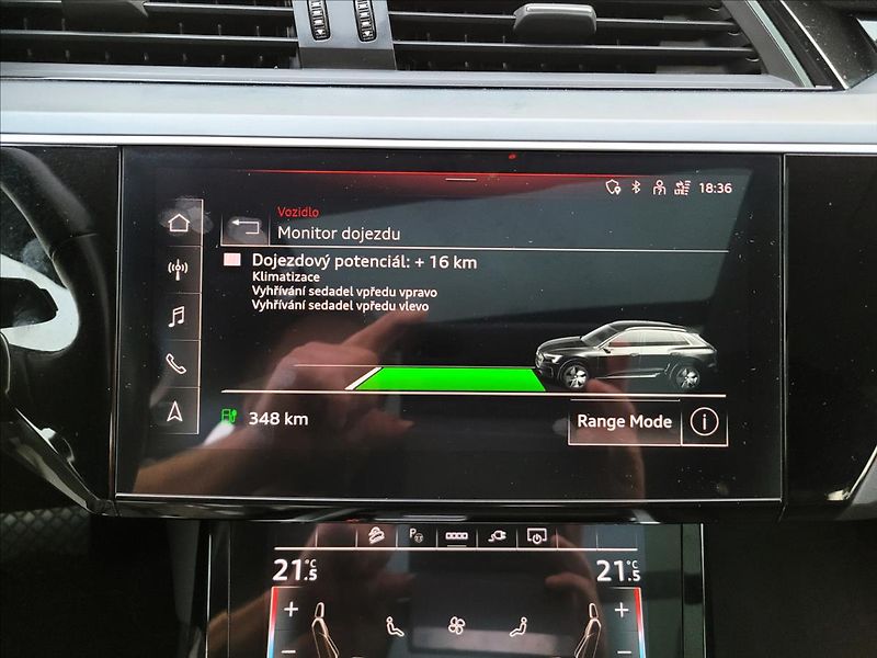 Audi e-tron 0,0 55,95KWH,4x4,SOH 90,6% - fotka 31 z 50