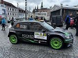 Start 58. ročníku Rallye Šumava na náměstí v Klatovech