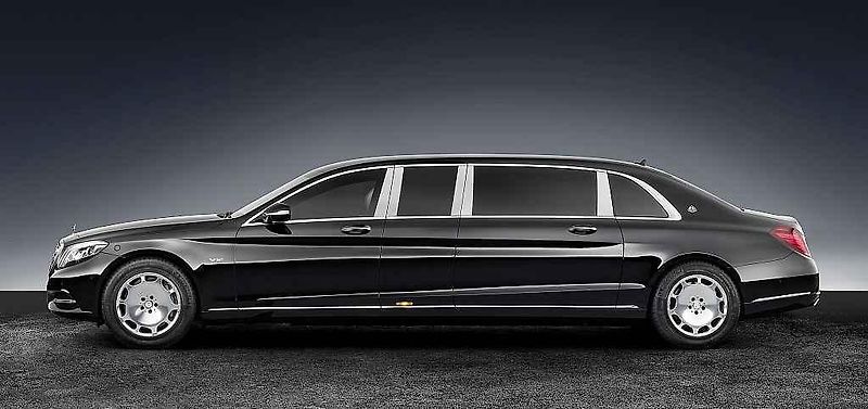 Mercedes-Maybach S 600 Pullman Guard.