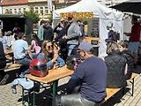 Kolonádu ovládla italská auta, na náměstí se dala ochutnat jihoevropská jídla.