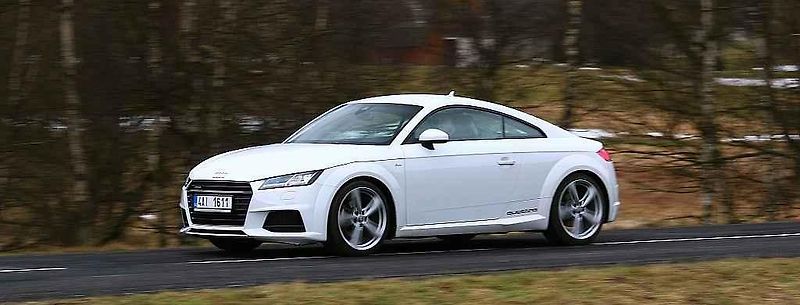 Audi TT Coupé quattro.
