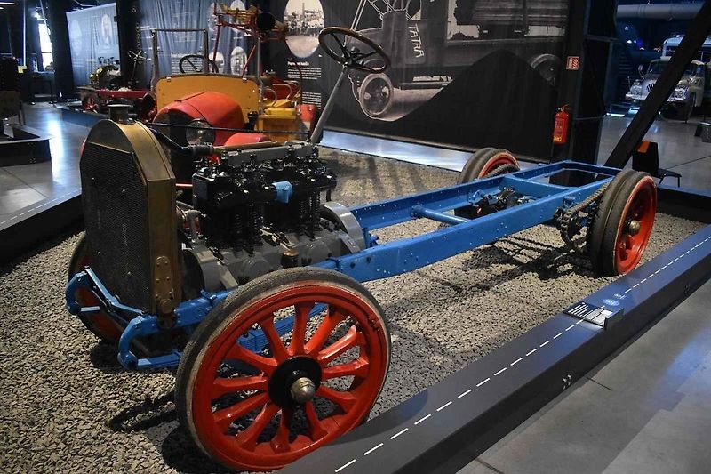 Tatra 11 v muzeu nákladních automobilů v Kopřivnici