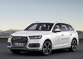Audi Q7 e-tron 3.0 TDI quattro. Emise: 50 g/CO2 na km. Spotřeba 1,9 l/100 km.