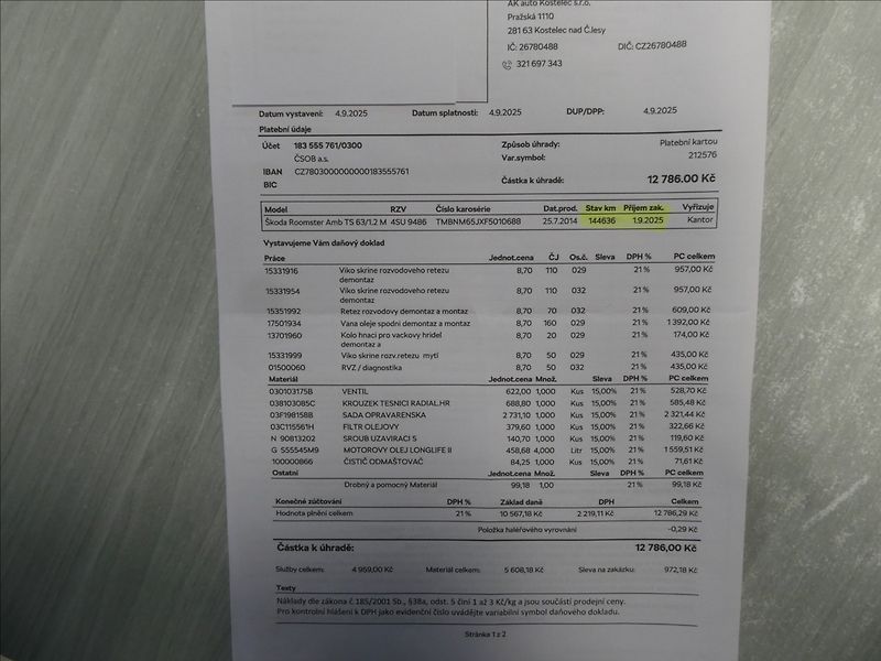 Škoda Roomster 1,2 TSi autom.klima,po servise - fotka 37 z 37