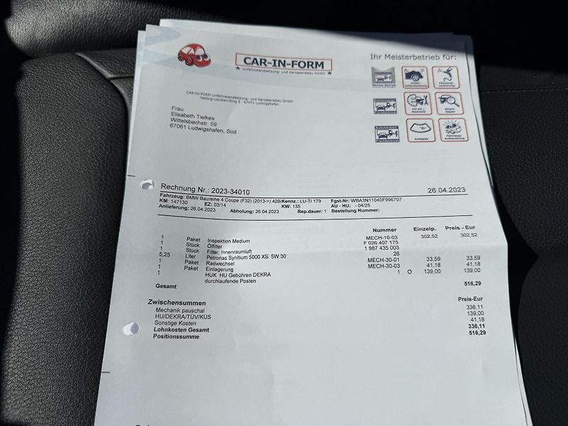 BMW Řada 4 420i KŮŽE NAVIGACE ROZVODY - fotka 46 z 56