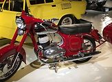 Motocykl Jawa 350, model 360.