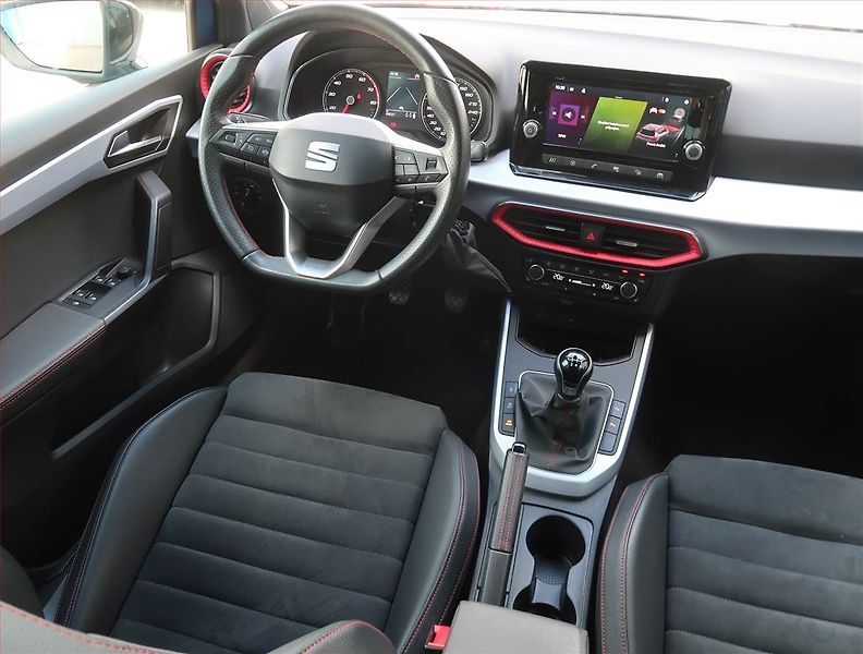 Seat Arona (2022) FR 1.0 TSI, Serv.kniha, Kůže - fotka 7 z 13