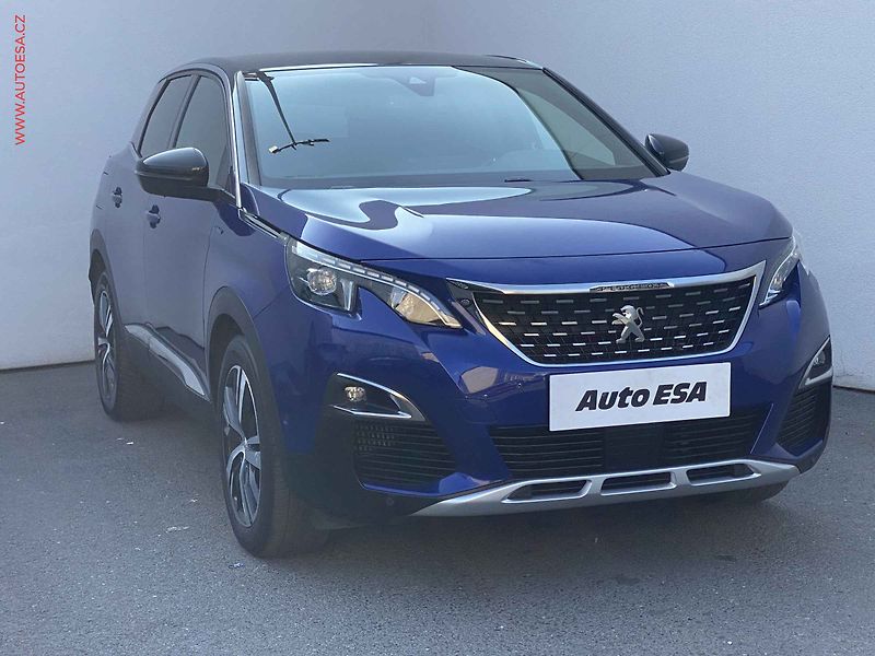 Peugeot 3008 (2018) 1.2 PT, GT Line, LED, kamera - fotografie inzerátu
