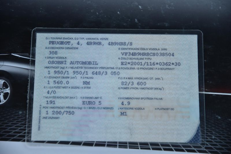 Peugeot 308 1.6 HDi 6st,NAV,KLIMA,TEMP,ALU - fotka 46 z 46