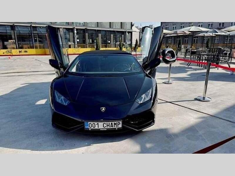 Bývalé Vémolovo Lamborghini Huracán.