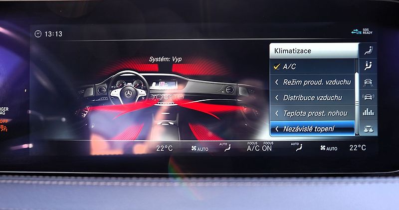 Mercedes-Benz Třídy S S 350d AMG 4Matic/Burm/260PS - fotka 40 z 46