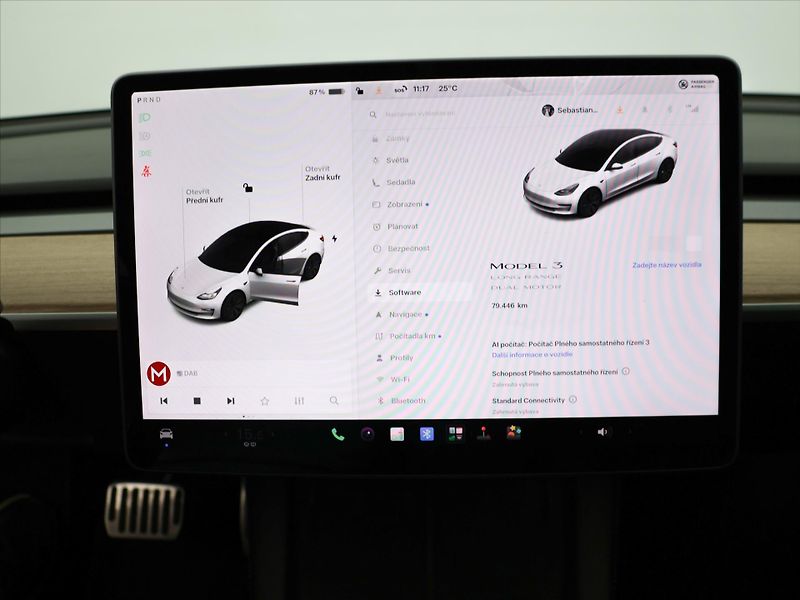 Tesla Model 3 Long Range 79kWh AWD sOH 90,3% - fotka 19 z 28
