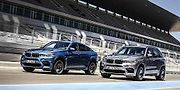 BMW X5 M a BMW X6 M.