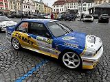Start 58. ročníku Rallye Šumava na náměstí v Klatovech