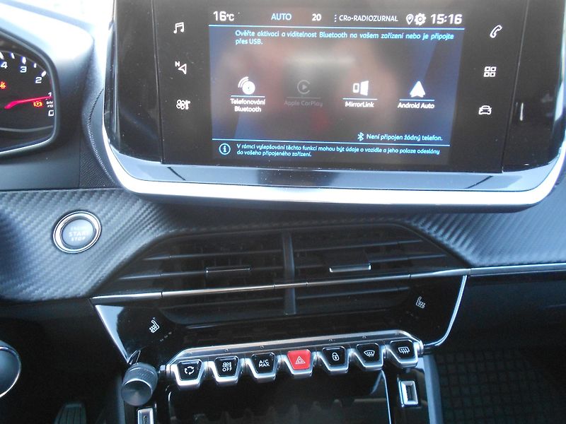 Peugeot 208 1,5HDi Allure ČR 1.maj DPH - fotka 10 z 11