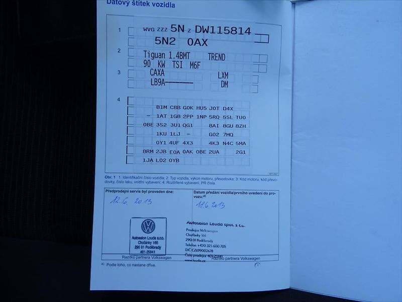 Volkswagen Tiguan 1,4 Koupen v ČR 1.Majitel - fotka 24 z 29