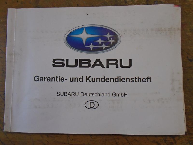 Subaru Forester 2.0 110 kw - servisní historie - fotka 37 z 43