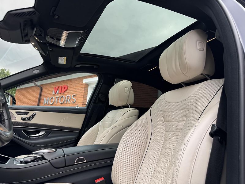 Mercedes-Benz Třídy S S400d-L-4M-AMG-R20-BURM-ČR - fotka 13 z 36