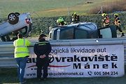 Cvičení, které mělo prověřit všechny složky Integrovaného záchranného systému při hromadné nehodě, se konalo ve středu dopoledne na nově postavené D1 u Přerova.
