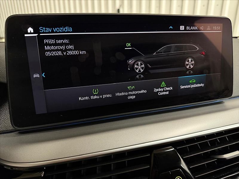 BMW Řada 5 530E XDRIVE ACC LASER TAŽNÉ - fotka 20 z 47