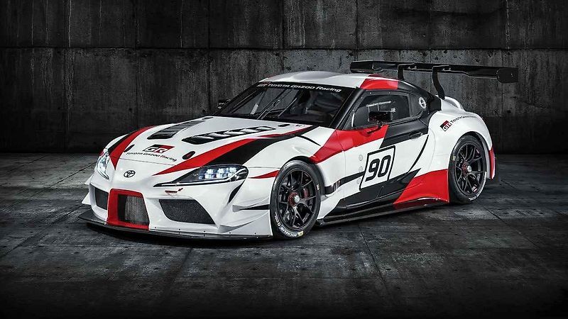 Koncept Toyota GR Supra Racing.