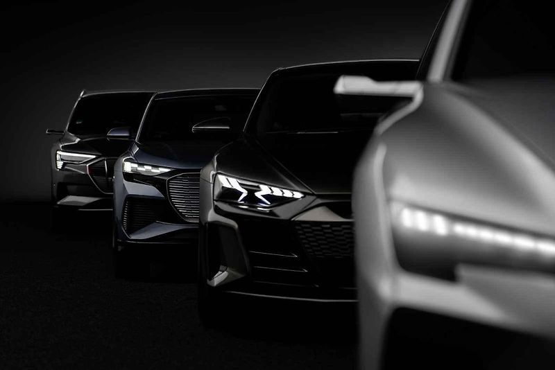 Audi e-tron a koncepty dalších elektromobilů