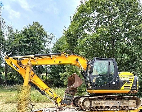 JCB (2014) 145 bagr širokopás 16t+ TILT  - fotka 5 z 6