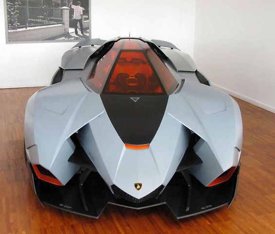 Unikátní model Lamborghini Egoista. Na světě existuje pouze jeden kus.