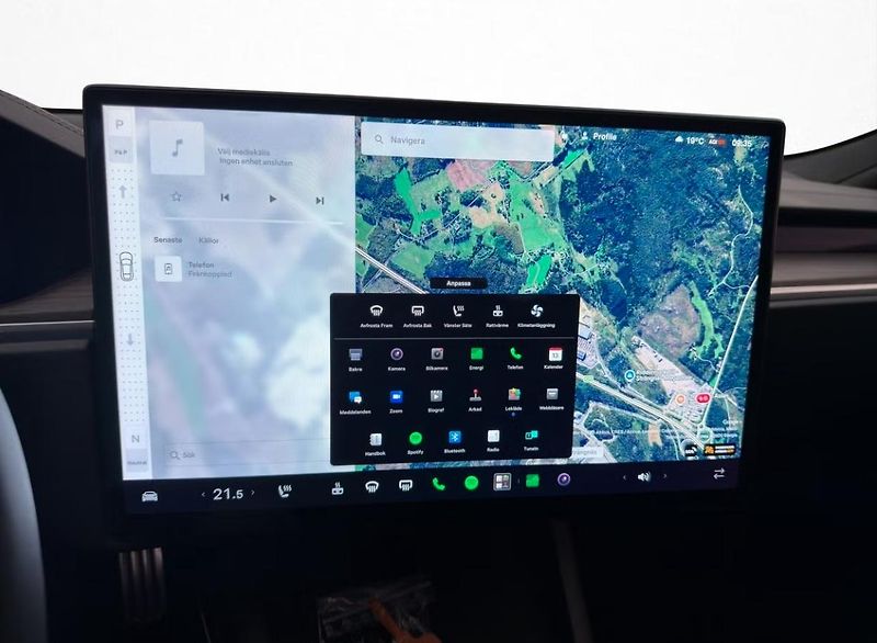 Tesla Model S LR AWD Kam Vzduch Yoke Pano. - fotka 26 z 36