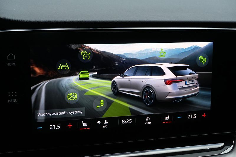 Škoda Octavia iV RS 1.4 TSI, ČR, Tažné, ACC - fotka 27 z 40