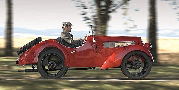 BMW 3/15 PS z roku 1929.