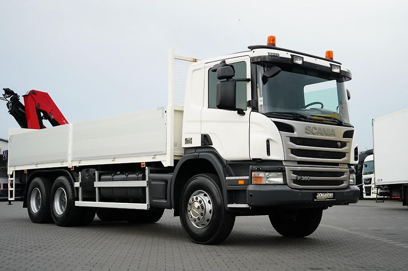 Scania (2012) P 360 / 6 X 4 / SKRZYNIOWY + H - fotka 32 z 51