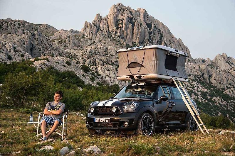 Mini Countryman ALL4 Camp.