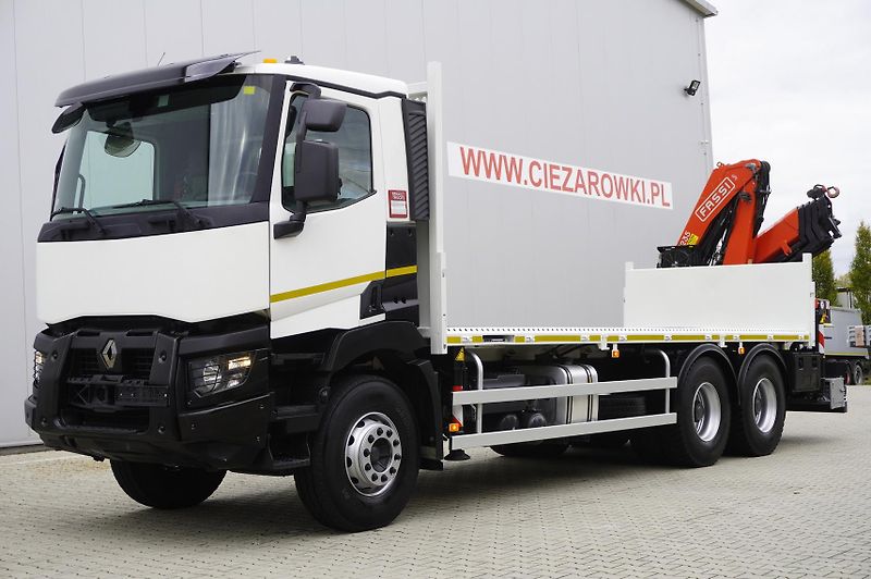 Renault (2022) C380 DTI 11 6x4 / Fassi F235A. - fotka 2 z 24